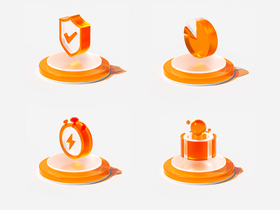 3D icons design 3d icon ui uidesign