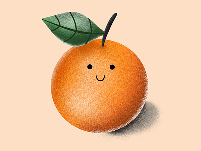 The happy orange