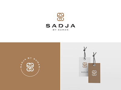 Sadja By Suman brand brand design brand identity branding design fashion logo logodesign minimal