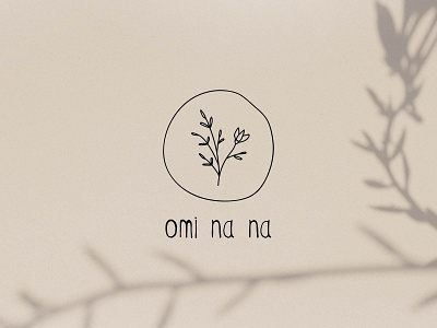 Omi Na Na brand branding illustration logo logodesign