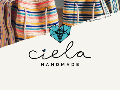 Ciela Handmade brand branding fashion hand drawn handmade illustration logo logodesign