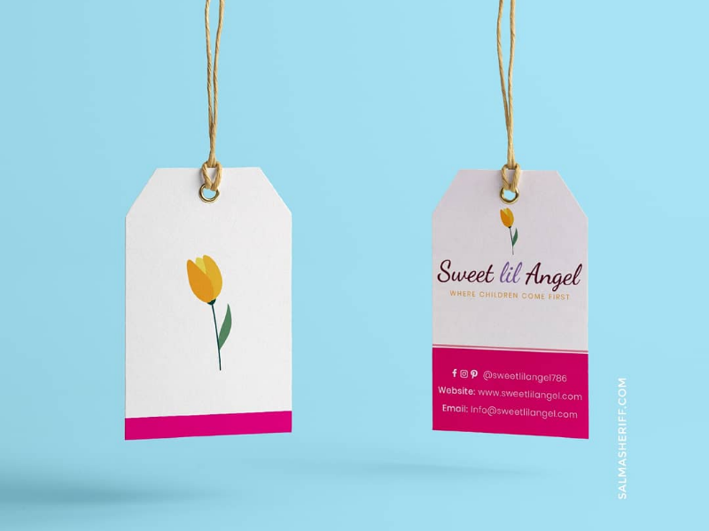 Clothing Tags bright minimal modern clean ui design ux design tags label packaging brand design brand identity branding brand logo design logo