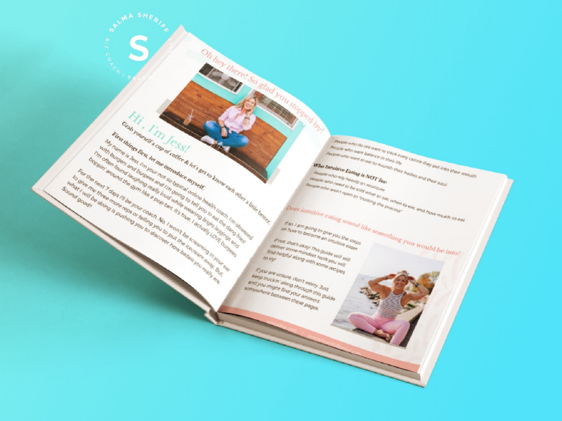 E-book design color palette modern ui design ux design sport fitness indesign illustrator minimal clean brand identity branding logo book design book e-book design e-book