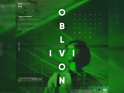 02 OBLIVION artoftheday collage art graphic design graphicdesign graphics illustration layout poster poster design typeface
