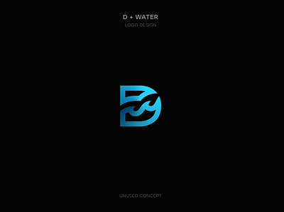 Logo - D + Water brand brand design brand identity brandidentity branding branding and identity branding concept branding design design logo