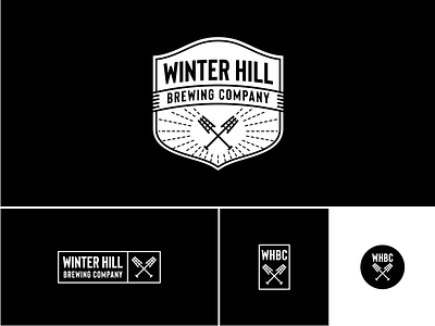 Branding | Winter Hill Brewing Company badge logo branding design graphic design icon logo