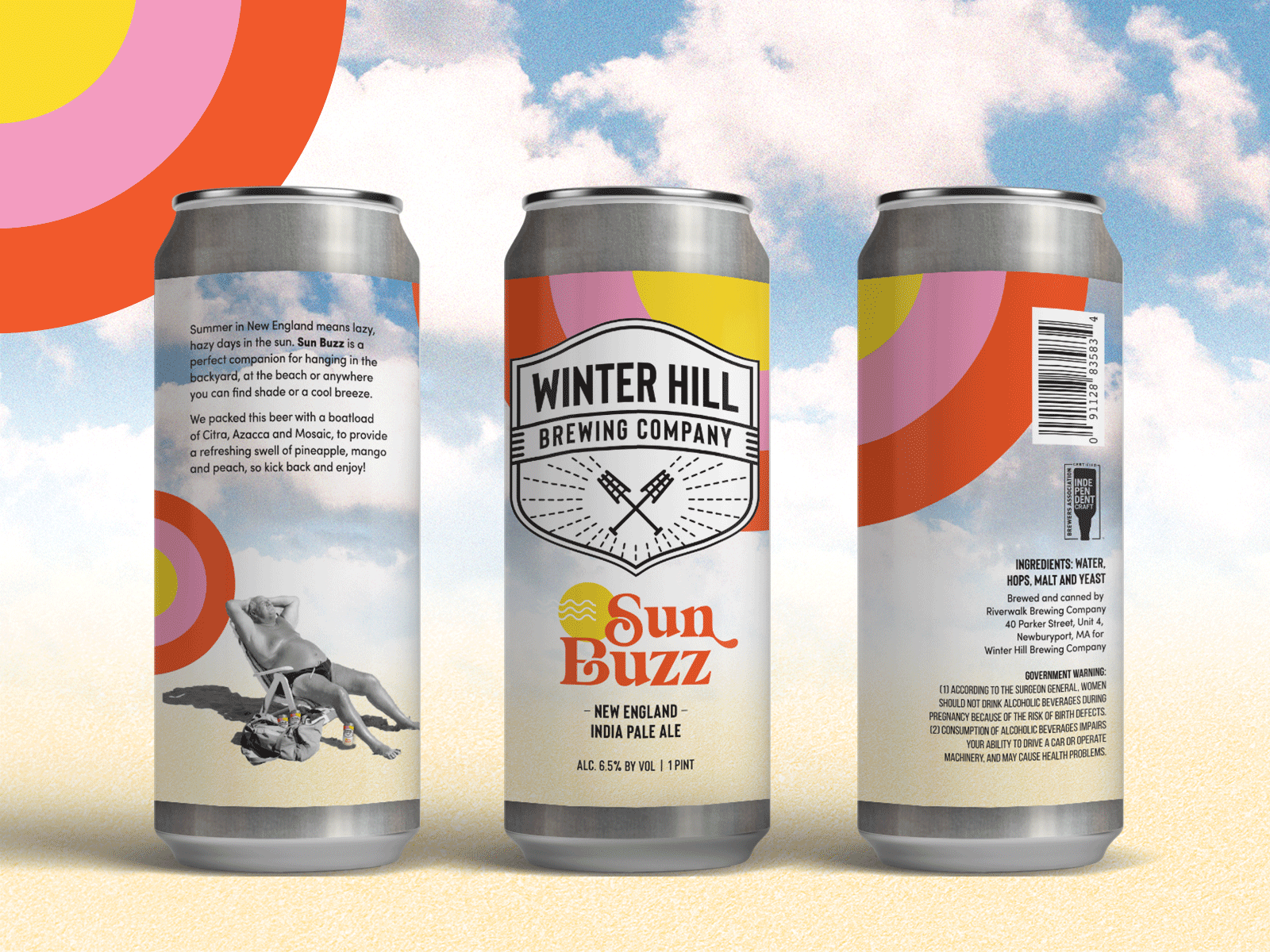 Branding & Label Design | Winter Hill Brewing animation beer branding beer label branding design graphic design logo poster print design