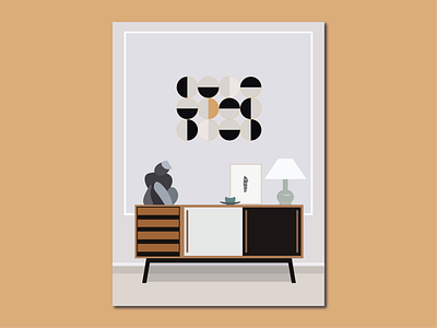 ROOM 1 ai design illustration