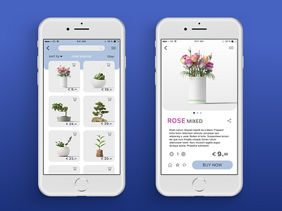 DailyUI012 Flowers Selling