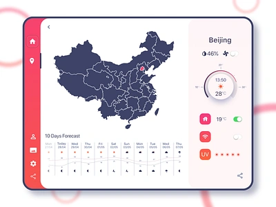 DailyUI018 affinity chart dailyui018 design illustration map vector weather weather app