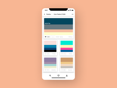 DailyUI044 Favourites