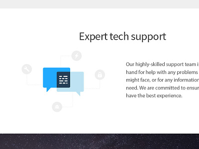 Expert tech support browserstack chat help helpdesk illustration messaging support tech