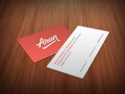 New business cards bizcards logo moclup portfolio