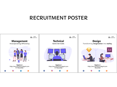 Recruitment posters