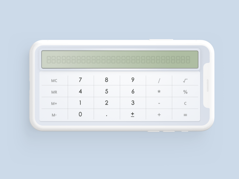 Calcúlame esta app calculator calculator app dailyui dailyui004 dailyui4 dailyuichallenge design designer ui ui design
