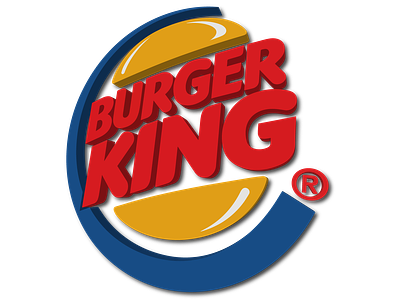3d Burger King Logo 3d logo 3d logo design burger king burger king logo creative design illustration logo logo design vector