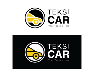 Teksi Car Logo branding creative design designs logo logo design logos teksi car logo vector