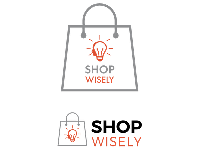 Shop Wisely Logo branding creative design designs logo logo design shop wisely logo