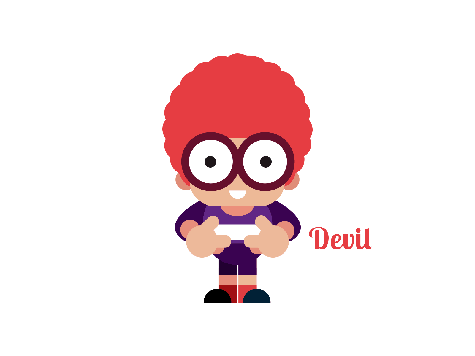 Devil - The Pubg Lover branding creative designs game gamer gif illustration vector