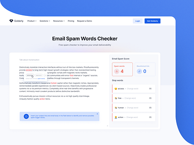 Email Spam Words Checker