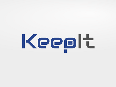 KeepIt Logotype brand brand identity design identity logo logotype visual design