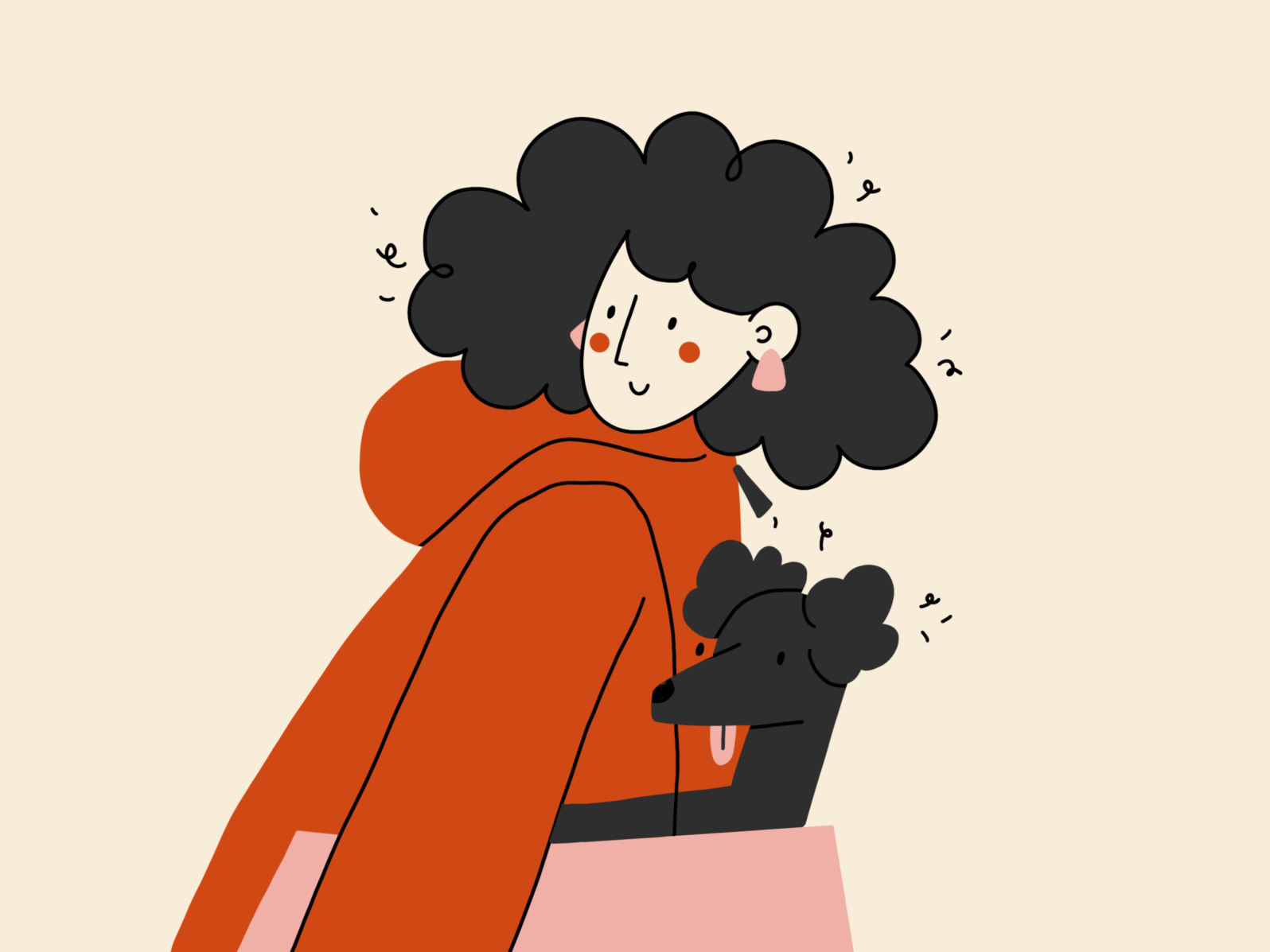 girl-in-a-winter-coat-by-sarah-bloom-on-dribbble