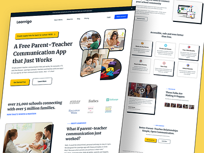 Learnigo - Education Landing Page