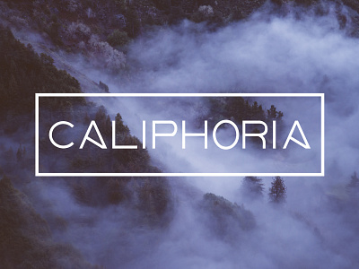 Caliphoria brand identity branding california cannabis cannabis branding design flat logo modern simple typography vector