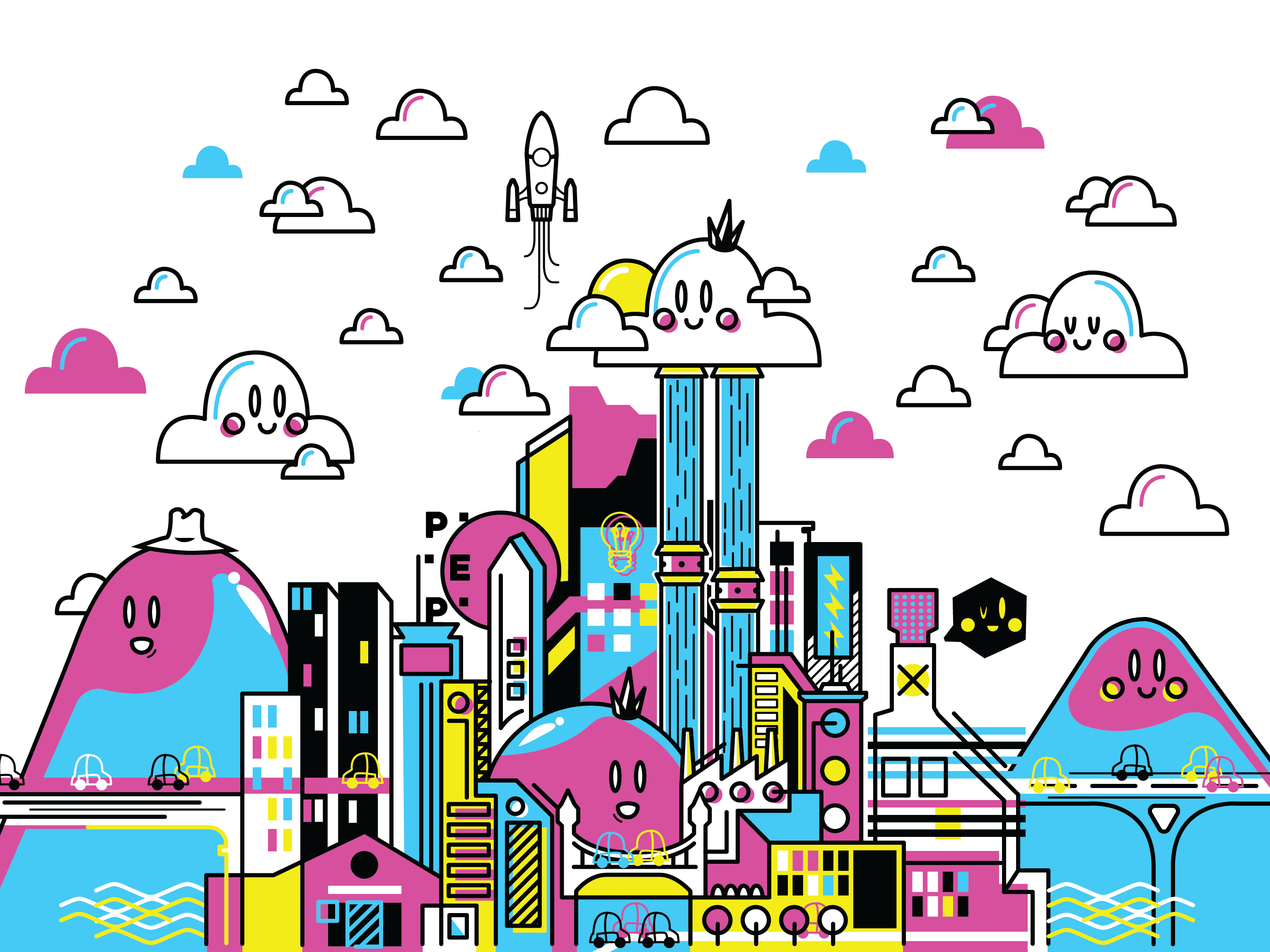 Mad City Disruption by Juan Rojas on Dribbble