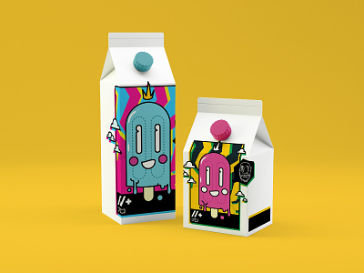 Acid Milk branding character design characterdesign design digital illustration illustration art product design vector