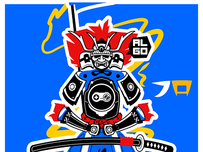 Ossumae character design characterdesign digital illustration illustration art illustrator samurai vector
