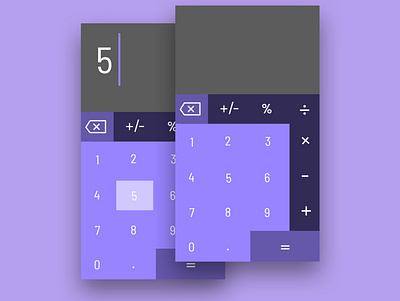 Personalize Calculator UX/UI dailyui design uidesign uxdesign visual design