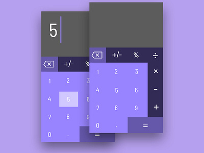 Personalize Calculator UX/UI