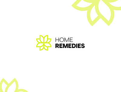 home remedies logo branding illustration logo logomark logotype