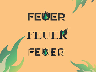Feuer Logo Concept
