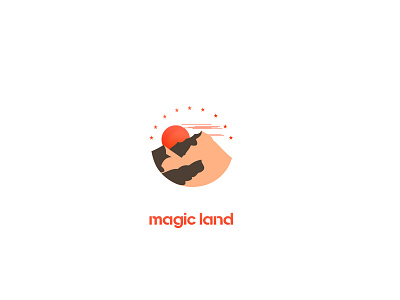 Magic Land logo idea affinitydesigner branding flatillustration flatlogo ilustration logo logobook logoclub logodesign logodesigner logomark logomarks logopreneur logoproject logotype modernlogo vectorart vectorillustration