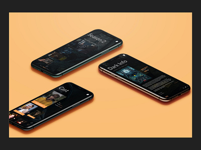 Dark (TV series) android app design application dark darknetflix design ios netflix tvseries uidesign uidesigner uiux uiuxdesign uiuxdesigner ux uxdesigner