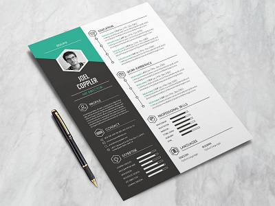 Free Modern General CV and Resume Template