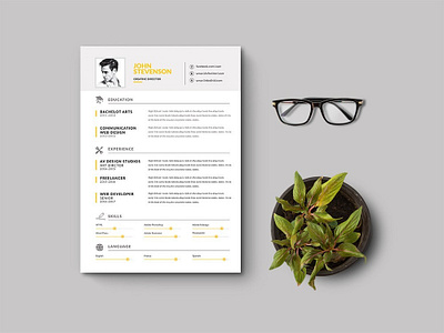 Free Corporate Resume Template