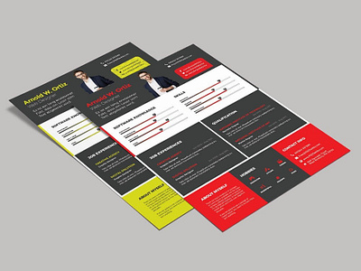 Free Designer CV Template