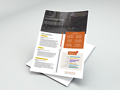 Free Indesign CV Template