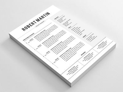 Free Microsoft Word Resume Template