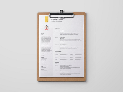 Free PSD Resume/CV Template clean resume curriculum vitae cv cv template design free free cv template free psd resume template free resume template freebie freebies modern resume psd psd resume resume