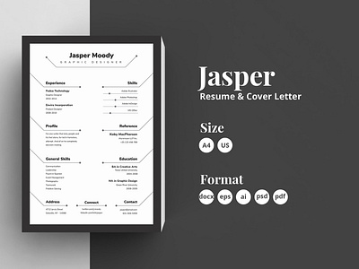 Free Creative Resume Template + Cover Letter curriculum vitae cv cv template design free free cv template free resume template freebie freebies resume