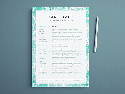 Free Packaging Designer Resume Template curriculum vitae cv cv template design free free cv template free resume template freebie freebies resume