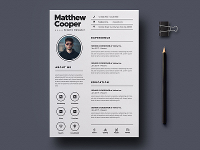 Free Graphic Designer Resume Template curriculum vitae cv cv template design free free cv free cv template free resume template freebie freebies resume