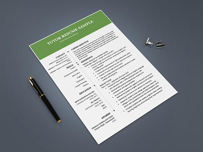 Free Tutor Resume Template curriculum vitae cv cv template design free free cv template free resume template freebie freebies resume