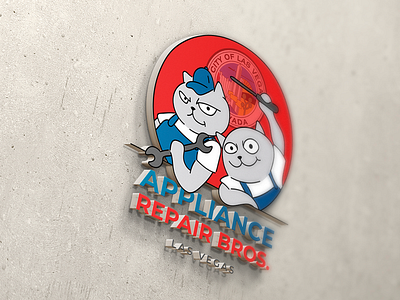 Logo design. Appliance repair bros.