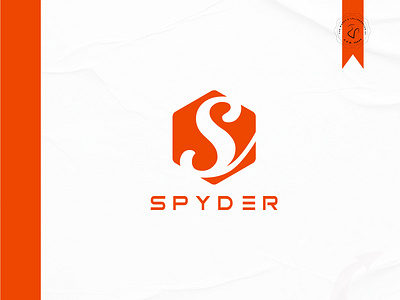 Spyder - Clothing Brand Logo apparel logo brand logo branding clothing logo graphic design logo simple logo spyder logo
