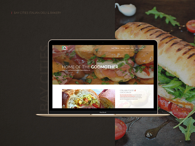 Bay Cities Italian Deli & Bakery - Desktop Version branding clean concept design desktop interface product sketch ui web